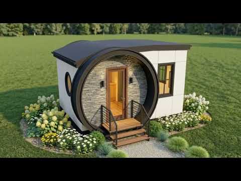 This Tiny House Looks Small, But Wait Till You See Inside | modern farmhouse ideas