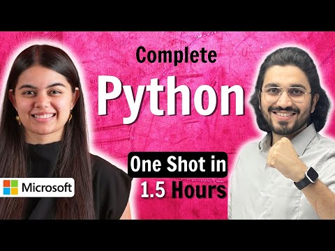 Python Tutorial for Beginners | Learn Python in 1.5 Hours