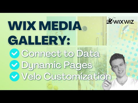 How to Connect a Wix Media Gallery to a Data Collection
