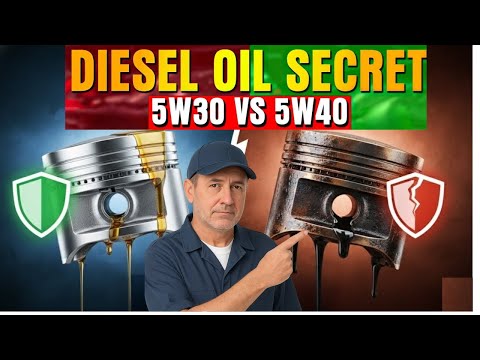 The TRUTH About 5W30 vs 5W40 Diesel Oil (Engine Test)