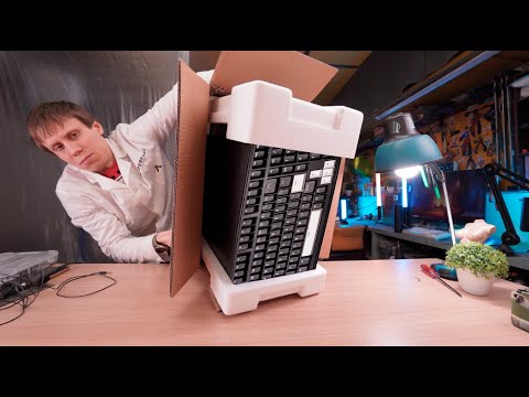 БОЛЬШАЯ SILENT Клавиатура с Aliexpress...