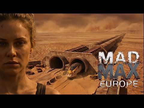 Crossing the Drying Ocean | FROM LONDON TO PARIS | 4k English | MAD MAX EUROPE | Full Movie