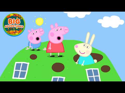Peppa Pig Finds a SECRET Underground House Adventure!😲🐰 Full Episodes | Cartoon for Kids | 18 Mins