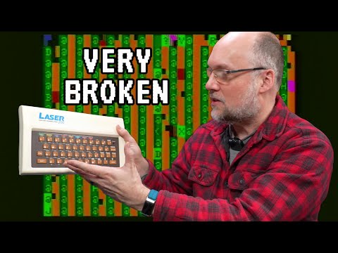 The Laser 200 might be simple, but it totally stumped me! (Dick Smith VZ200)