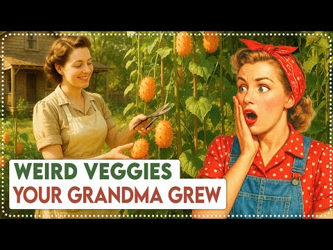 20 WEIRD Vegetables Your Grandparents Grew That FADED Into History