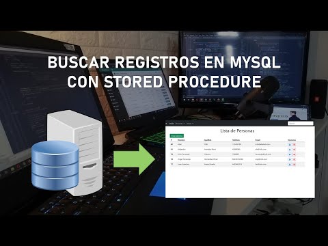 Stored Procedure en MySQL (Buscar Registros) - Clase 13