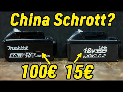 ACHTUNG ABZOCKE! FAKE MAKITA AKKUS im TEST | WERKZEUG NEWS 326