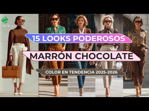 15 Looks PODEROSOS MARRÓN CHOCOLATE