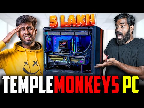 Rs.5,00,000/- PC With @TempleMonkeys  | PC Doc Vs Vijay Varadharaj 🥊 | Fun PC Build 😂🤣