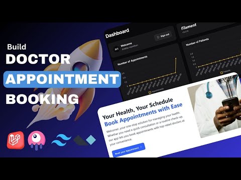 Build a full-on Doctor Appointment App with TALL Stack & FilamentPHP!