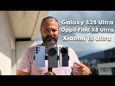 Galaxy S25 Ultra vs OPPO Find X8 Ultra vs Xiaomi 15 Ultra - The Camera Comparison