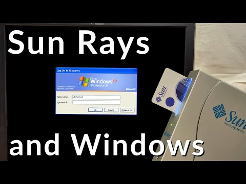 Sun Ray Thin Clients Pt.3: Using Windows