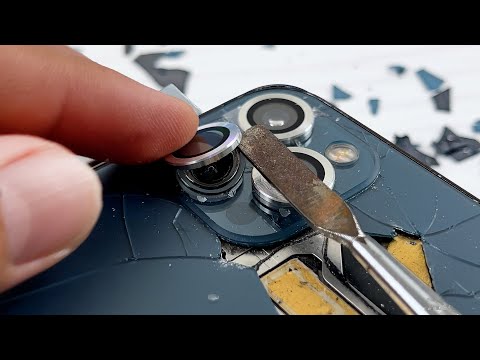 🛠️ iPhone 12 Pro Max BACK GLASS Cracked Replacement✅