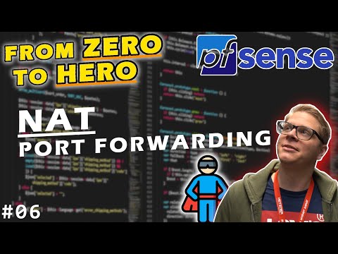 Setting up pfSense NAT port forwarding // #06 // From ZERO to HERO