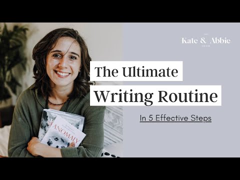The Ultimate Writing Routine - in 5 Steps
