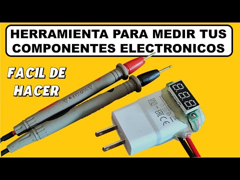 Incredible Tool Made from a Cell Phone Charger, to Measure Any Electronic Component