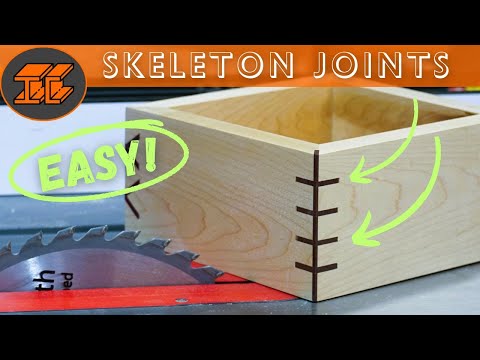 DIY: How to Make Skeleton Spline Box Joints