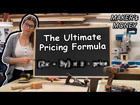 The LAST pricing formula you'll EVER need! | Maker's Money