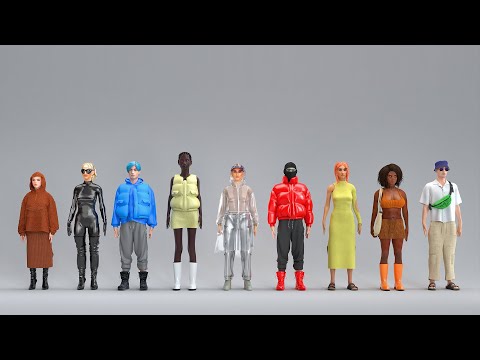 DIGITAL FASHION in Blender