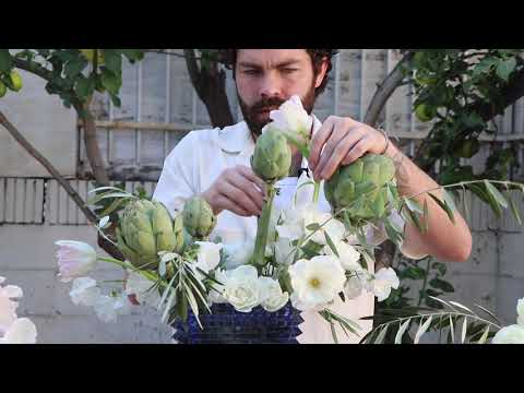 Baccarat Flower Arrangement Tutorial, Putnam Flower Channel