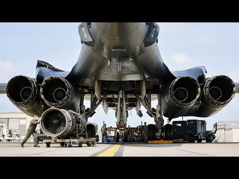 Insane B-1B Lancer Undergo Engine Swap!