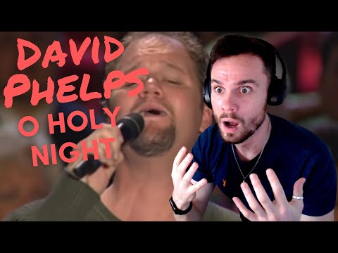 FIRST TIME REACTING TO David Phelps - O Holy Night