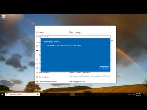Restore Dell Inspiron 15 3000 Series to Factory Settings In Windows 10 Tutorial