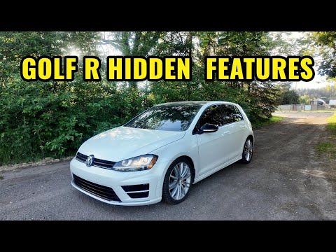 Exploring MK7 Golf HIDDEN Features With VCDS/OBD11!
