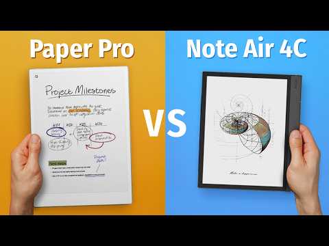 reMarkable vs. Boox: Which Color E-Ink Tablet Is Right for You?