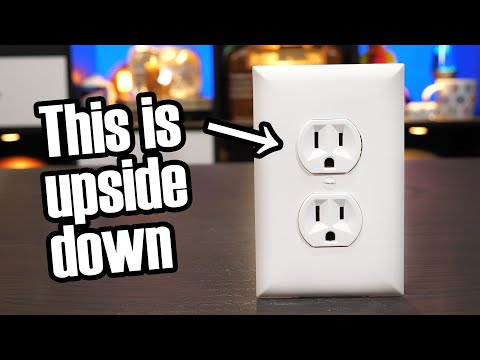 Power outlets are topsy turvy - but does it matter?