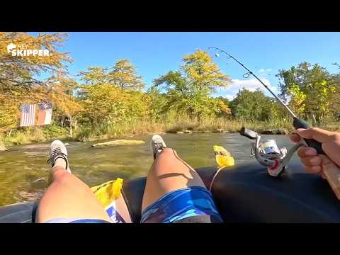 Stuck On a Tube For 6 Hours! (At least I had my fishing rod!)