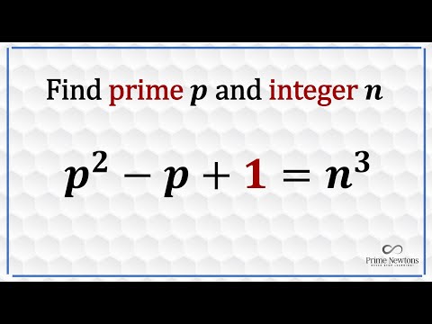 p² - p +1 = n³