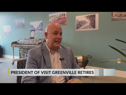 President and CEO of Visit Greenville retiring -- a sit down with Andrew Schmidt