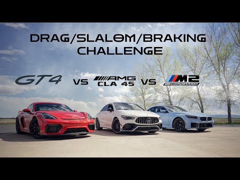 AMG CLA 45 vs GT4 vs M2