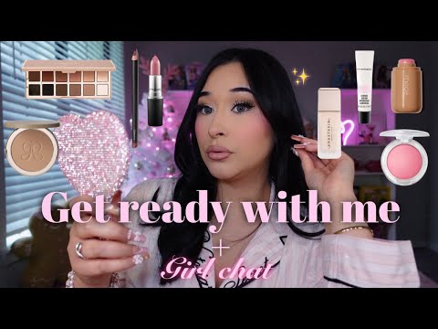 GIRL CHAT + GRWM 💬🎀| being shy, starting twitch, thanksgiving plans & Christmas wishlist 