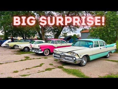 Vintage Cars & Parts Auction! What did I Buy? (Plus a BIG Surprise for my Son!)