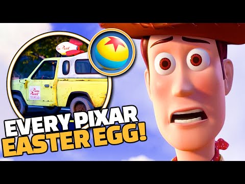 EVERY Pixar Easter Egg In EVERY Pixar Movie