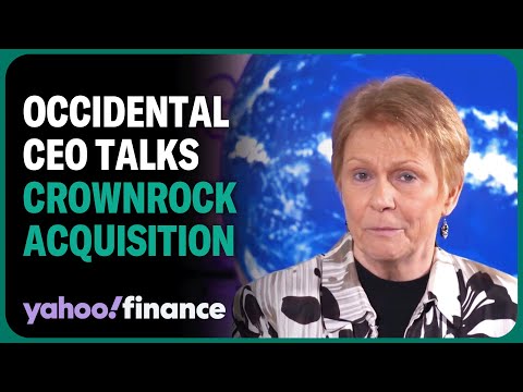 Occidental CEO talks CrownRock acquisition: 'It gives us more scale and cash flow'