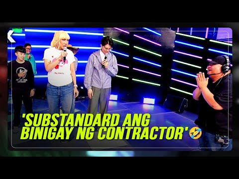 'Mukhang substandard!' Vice Ganda pinuna ang lumangitngit na stage | ABS-CBN News