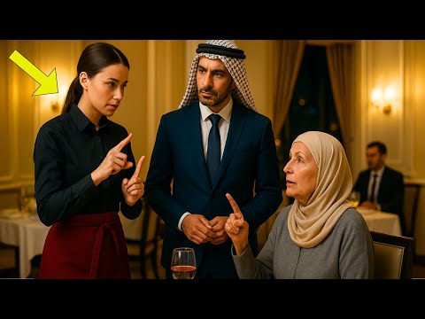 СЕРВИТЬОРКАТА поздрави ГЛУХАТА МАЙКА на АРАБСКИЯ МИЛИОНЕР— което ТЯ НАПРАВИ с жестове, ШОКИРА всички