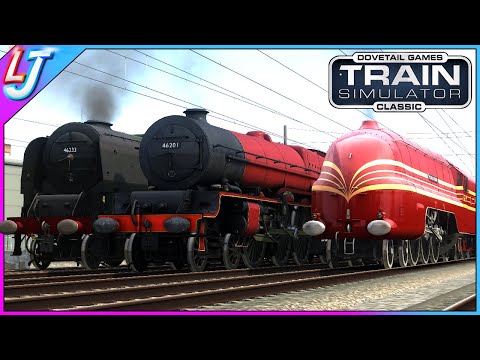 Train Simulator - Princess Class VS Coronation Class (RACE)