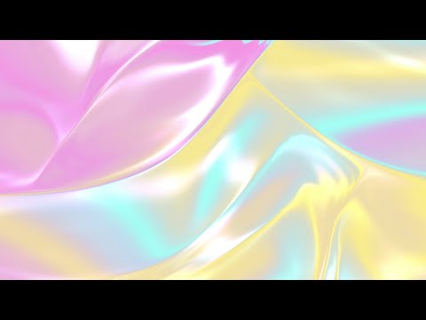2Hour UHD Relaxing Aesthetic Hydrochrome  Pastel Liquid  Gradient with   LED Mood Light