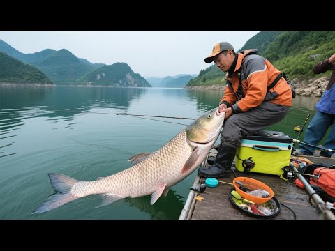 [Deng Gang Fishing] Mr. Pan  the boss of Wanfeng Lake  is a generous boss who doesn't haggle and ch