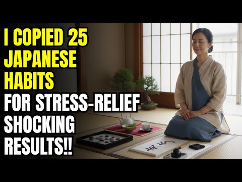 25 Japanese Habits for Stress-Relief