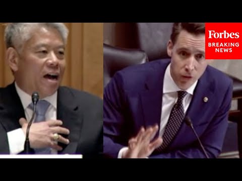 "That's Not Complicated": Josh Hawley Clashes With Biden Nom On Child Trafficking Across Border