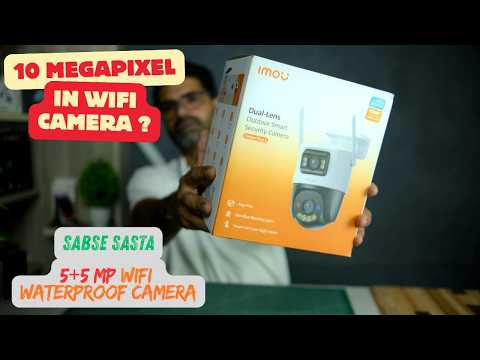 Imou 5+5 Dual Lens WiFi Camera Review 🔥 Best Outdoor CCTV 2025?This Imou Dual Lens WiFi Camera ||