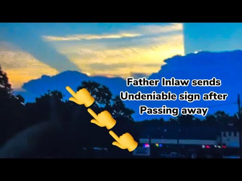 Father Inlaw Sends Real Sign On The Way To Heaven After Passing Away | Paintings By Justin