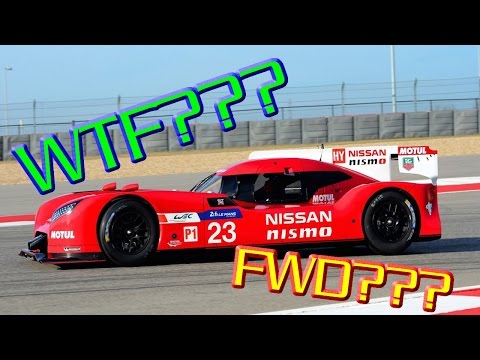 Why is the Nissan GTR LMP1 Front Wheel Drive? A few reasons...