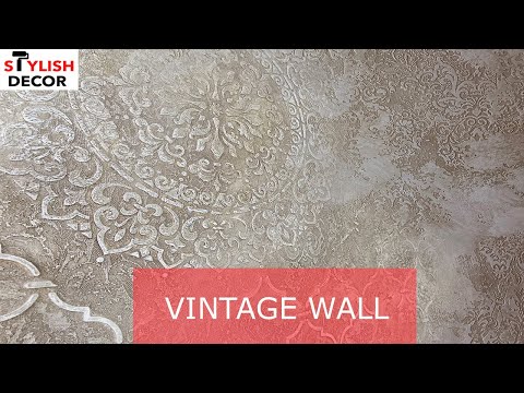 Стены в стиле Vintage. Всё в деталях.Лестничный марш.