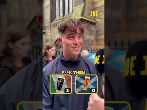 Are Irish or Scottish better drinkers? #ireland #scotland